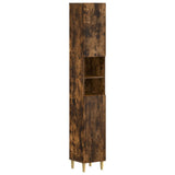 3 Piece Bathroom Cabinet Set ARNHEM Smoked Oak Engineered Wood 3417446