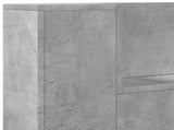Headboard Concrete Grey Engineered Wood 3418653
