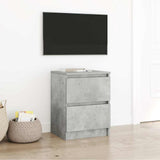 TV Cabinet Concrete Grey 40x35x54 cm Engineered Wood 861772