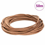 Leather Cord Brown 5 mm x 50 m Leather 42022032