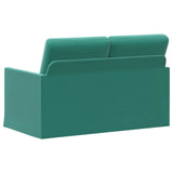 2 Seater Sofa Turquoise 130 x 81 x 82 cm Velvet 42041064