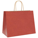 ZNTS Paper Bags 250 pcs with Handles Red 32x17x25 cm 4101761