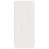 Side Cabinets 3 pcs White Solid Pinewood 3094813