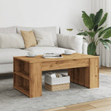 Coffee Table Artisan Oak 102x55x42 cm Engineered Wood 856025