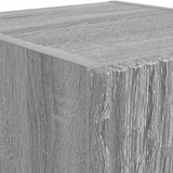 TV Wall Cabinet Wall-mounted 2 pcs Grey Sonoma 30 x 31 x 100 cm 892322