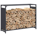 Firewood Rack Anthracite 90x28x65 cm Cold-rolled steel 864205