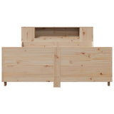 Bed Frame without Mattress 120x190 cm Small Double Solid Wood Pine 3323779