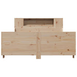 Bed Frame without Mattress 140x200 cm Solid Wood Pine 3323767