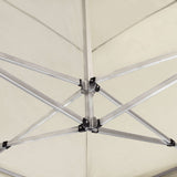 Professional Folding Party Tent Aluminium 6x3 m Cream 45501