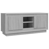 TV Cabinet Grey Sonoma 102x35x45 cm Engineered Wood 819866