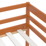 Bed Frame Honey Brown Solid pine Single Tough Bed Frame 322053