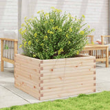 Garden Planter 80x80x46 cm Solid Wood Pine 3282419