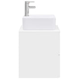 Bathroom Furniture Set White Engineered Wood 3404382
