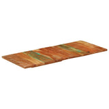 Rectangular Table Top 60x140 cm 25-27 mm Solid Reclaimed Wood 286058