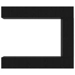 TV Cabinet Set 5 pcs Black oak 100 x 30 x 30 cm Engineered wood 3332529