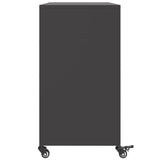 Sideboard Black 100.5x39x72 cm Steel 846740