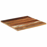 Square Table Top 70x70 cm 25-27 mm Solid Reclaimed Wood 286059