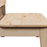 Garden Chair 60x52.5x72 cm Solid Wood Pine 859317