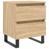 Bedside Cabinet Sonoma Oak 40x35x50 cm Engineered Wood 826898