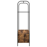 Clothes Rack Brown Oak 100 x 44 x 160 cm Engineered Wood 868453