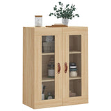 Wall Mounted Cabinet Sonoma Oak 69.5x34x90 cm 828455
