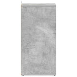 Shoe Cabinets 2 pcs Concrete Grey 31.5x35x70 cm Engineered Wood 808990