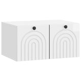 Wall-Mounted TV Cabinet High Gloss White 59.5 x 41 x 30 cm 898169