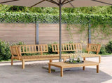 Garden Pallet Corner Sofas 2 pcs Solid Wood Acacia 3209306