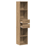 Book Cabinet Artisan Oak 36x30x171 cm Engineered Wood 856047