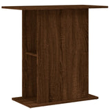 Aquarium Stand Brown Oak 75x36x72.5 cm Engineered Wood 833654