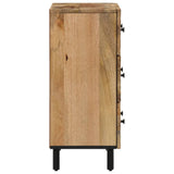 Side Cabinet 60x33x75 cm Solid Wood Mango 356894