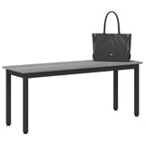 Bench Grey Sonoma 110 x 35 x 45 cm Engineered Wood 892599