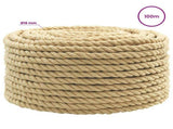 Multipurpose Utility Rope 16 mm 100 m Natural PP 3473324