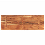 ZNTS Table Top 140x50x2.5 cm Rectangular Solid Wood Acacia 370922