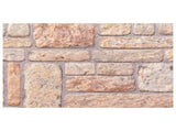 Wall Panels 10 pcs Light Brown and White 100 x 50 cm EPS Foam 42046107