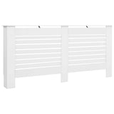 3051376 Radiator Covers 2 pcs White 172x19x81,5 cm MDF