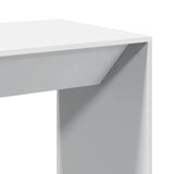 Bar Table White 51x50x103.5 cm Engineered Wood 854418