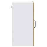 Kitchen Wall Cabinet with Glass Door Lucca Sonoma Oak 853770