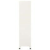 Locker Cabinet Grey and Blue 90x45x180 cm Steel 339818