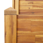 2-Tier Garden Planter 110x75x84 cm Solid Acacia Wood 46582