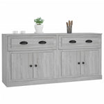 Sideboards 2 pcs Grey Sonoma Engineered Wood 3185269