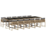 Garden Dining Set Mix Beige 3211488