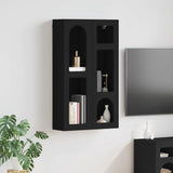 Hanging Cabinet Black 59 x 20 x 100 cm Engineered Wood 891365