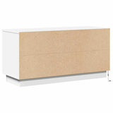 TV Cabinet White 100 x 38 x 49 cm Engineered Wood 869666
