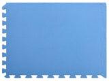 Floor Mats 12 pcs 4.32 EVA Foam Blue 92465
