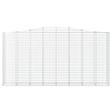 Arched Gabion Basket 400x50x200/220 cm Galvanised Iron 153420