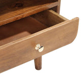 285852 TV Cabinet 90x35x47 cm Solid Mango Wood