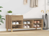 Shoe Cabinet Artisan Oak 102 x 36 x 60 cm Engineered Wood 881034