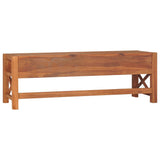 TV Cabinet 140x40x45 cm Teak Wood 325267