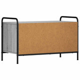 TV Cabinet 80 x 39.5 x 50 cm Grey Sonoma Engineered Wood 8013755